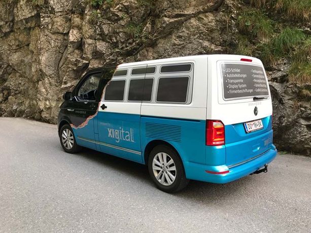 Autobeschriftung in Vorarlberg