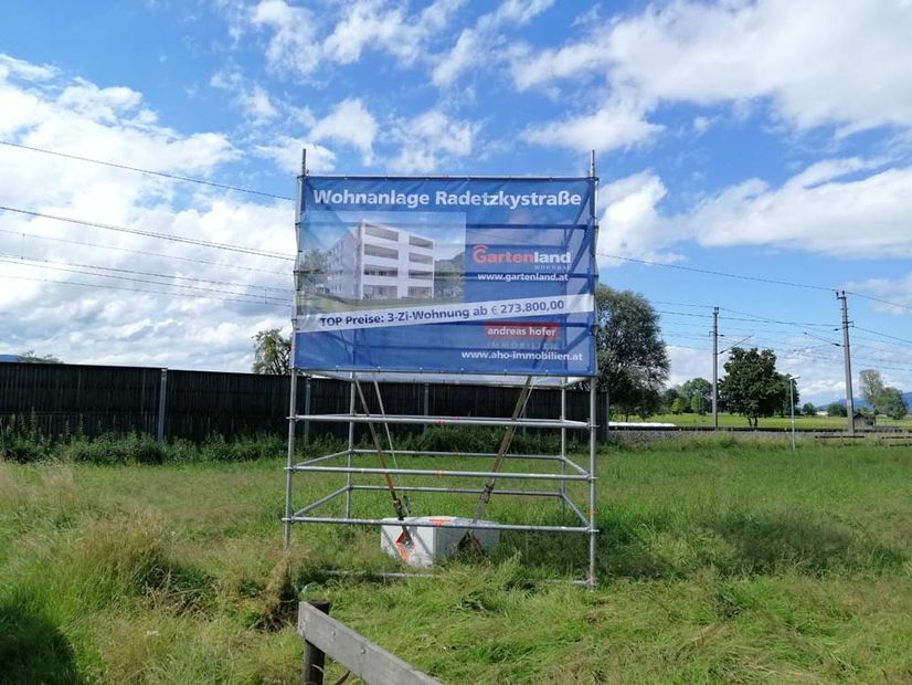 Bauzaunplane